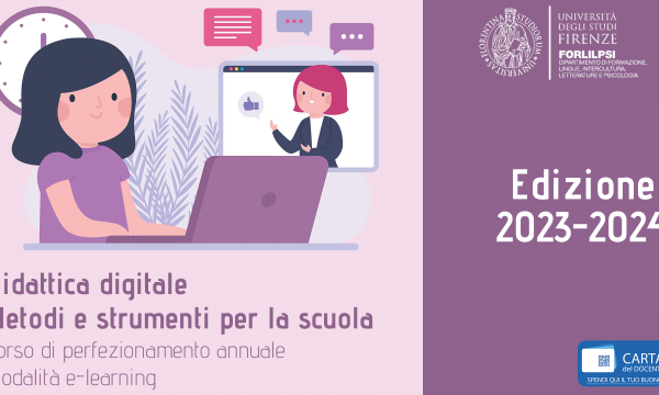 Lunedì 4 dicembre (ore 18:00-19:00): WEBINAR DI ORIENTAMENTO sul corso di perfezionamento 