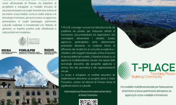 T-PLACE: Percorsi Fomativi di esplorazione e documentazione del territorio di Sesto Fiorentino.