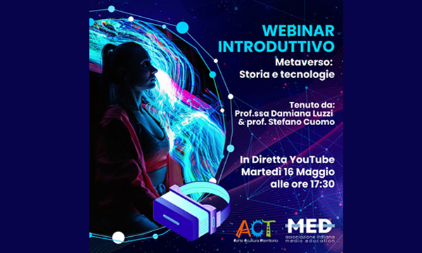 Webinar - Metaverso: storia e tecnologie